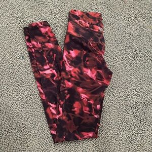 Lululemon align 28” size 2- red and pink
